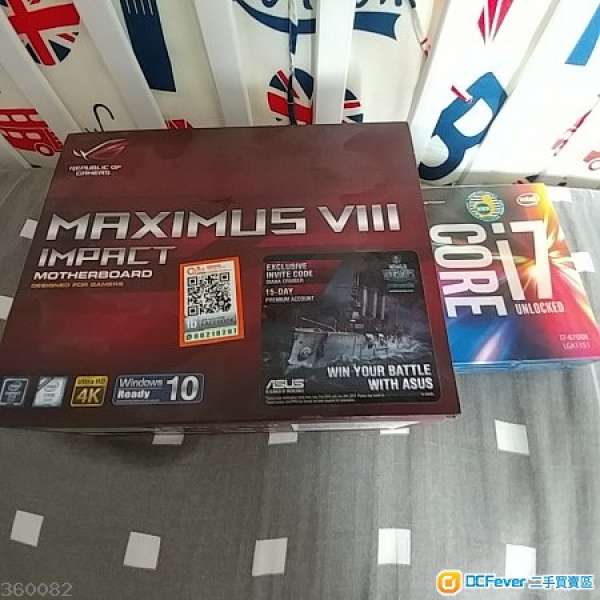 i7-6700K & Asus maximus VIII itx motherboard