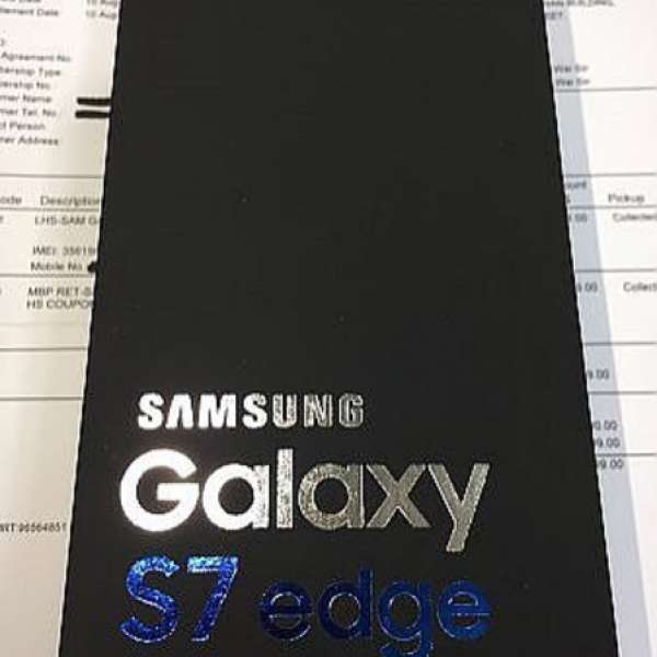 *未拆封*100%全新 Samsung Galaxy S7 Edge G9350 32GB行貨金色*跟CSL單據*行保至13...