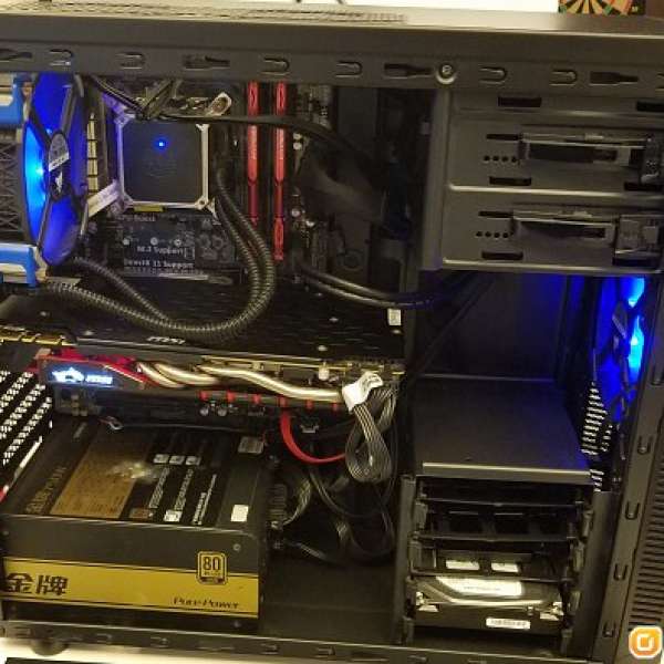 High End - 4790K, GTX 980 Ti 6GB, Liquid cooler, 16GB, 250 SSD, 2TB