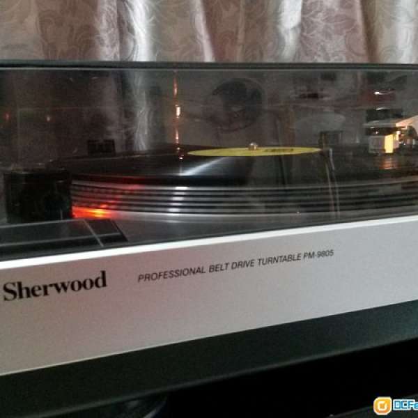 美國狮龙Sherwood PM -9805 黑胶唱盘