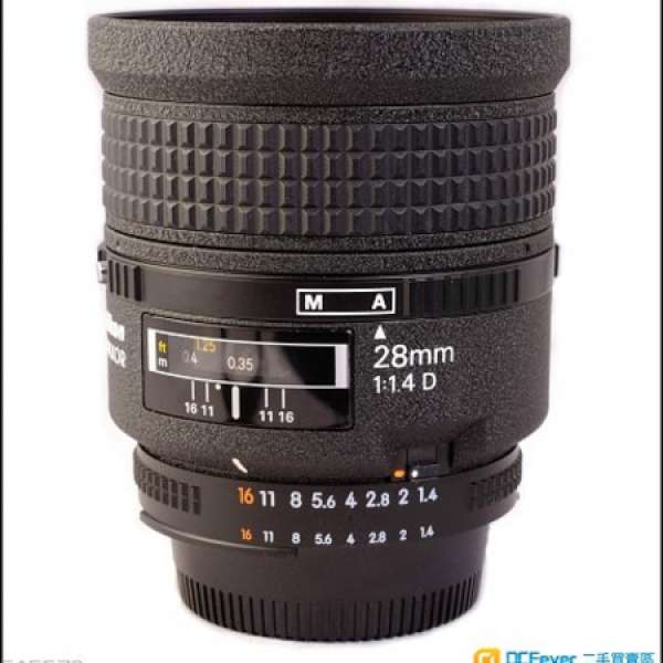 Nikon AF 28mm F1.4D