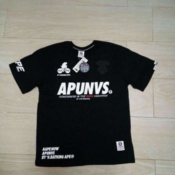 全新男裝Aape tee-XL size