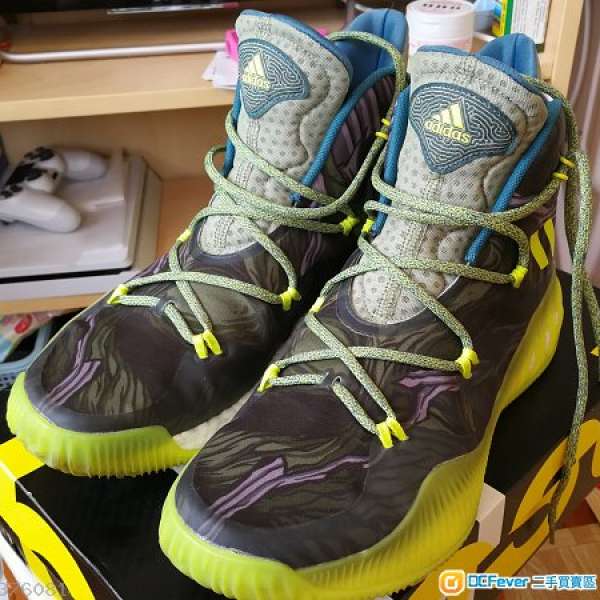 90%new Adidas Crazy Explosive Basketball shoe 籃球鞋 size US 10