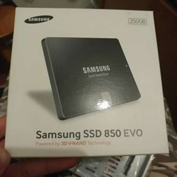 95%新Samsung 850 EVO SSD 250GB 有保有盒