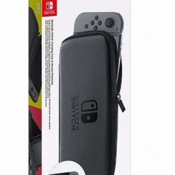 Nintendo switch 原裝保護套連保護貼 （99%全新，有單）