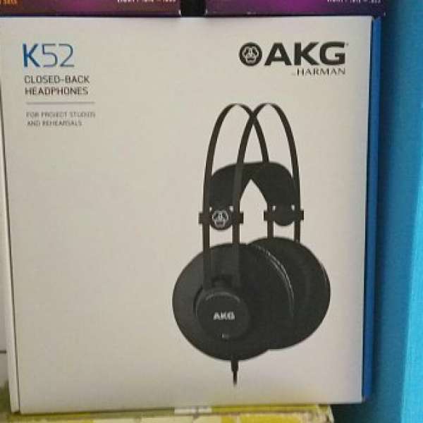 AKG Headphone K52 9成9新