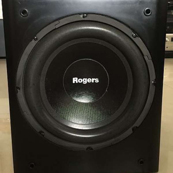 Rogers ASW93 subwoofer 10吋低音 跟原庄面網