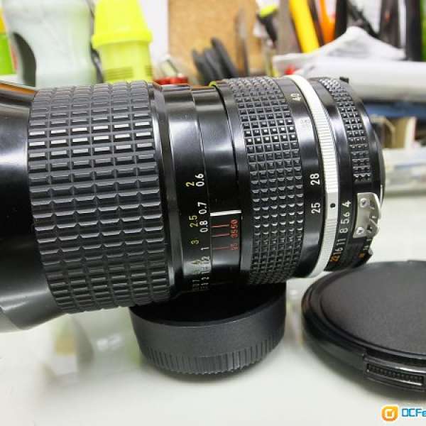 放90%新正日本造玻璃鏡Nikon 25-50mm 全程f4手動對焦Ais鏡=2300