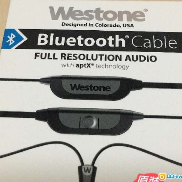 Westone Bluetooth Cable 99.9%新 行貨有單有保