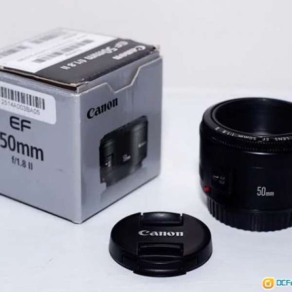 Canon EF 50mm f/1.8 II 鏡頭