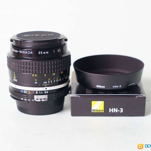 Nikon Micro-Nikkor 55mm f/3.5 AI 手動微距鏡