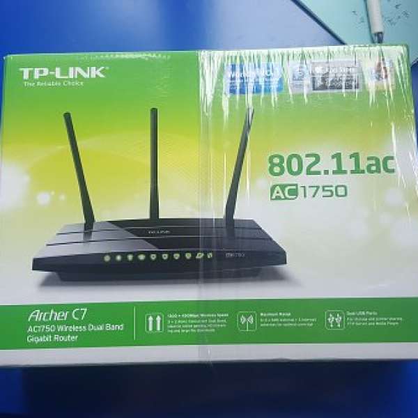 TP-Link Wireless Router 無線極速路由器 C7
