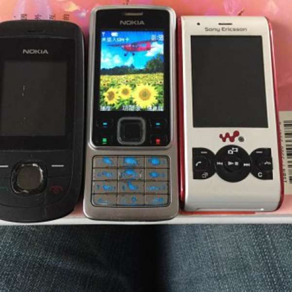 出售閒置中古Nokia Sony Ericsson 手機三部