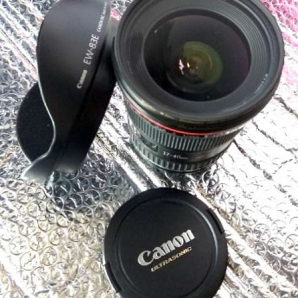 Canon EF 17-40 mm f4L 90%new 100%Work 連 Kenko Zeta filter