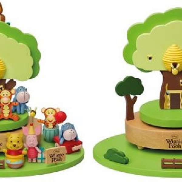 7-11 小熊維尼 出「木」注意 - Winnie the Pooh 手作木製音樂盒