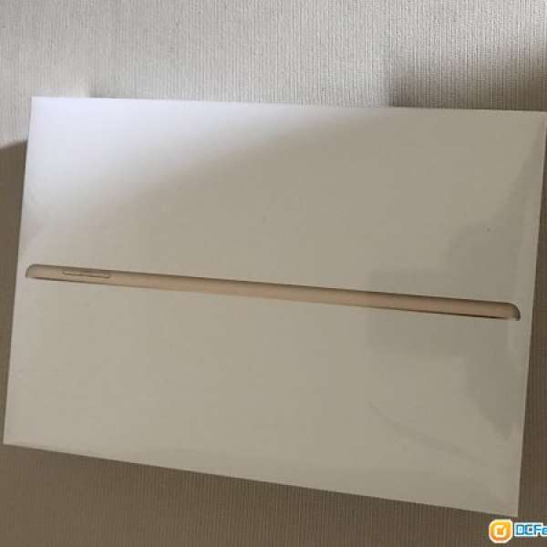 全新未開封港行有單 最新2017 iPad Wi-Fi版 128GB 金色