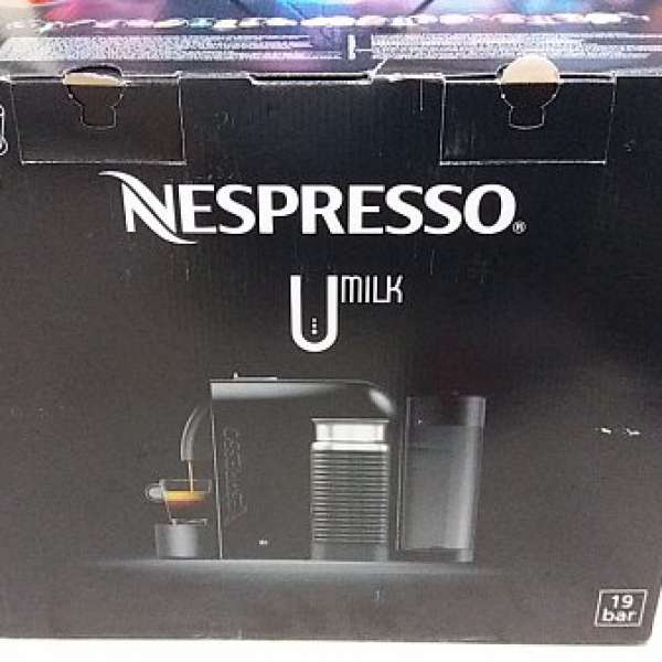 Nespresso U&Milk 全自動咖啡機連打奶器 ( 全新 )