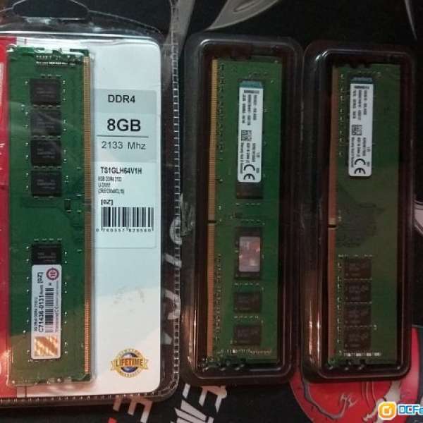 "行貨有保" DDR4 8G Ram x 3