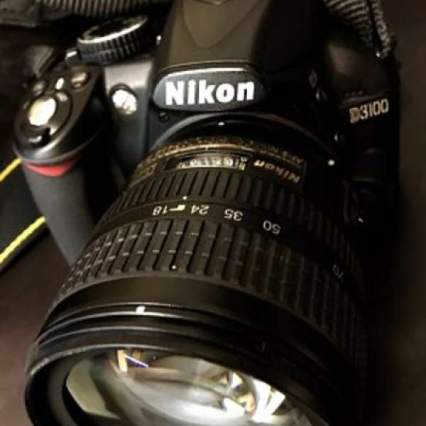 Nikon 3100 連 18-70mm F3.5 90%新 （配靚鏡）