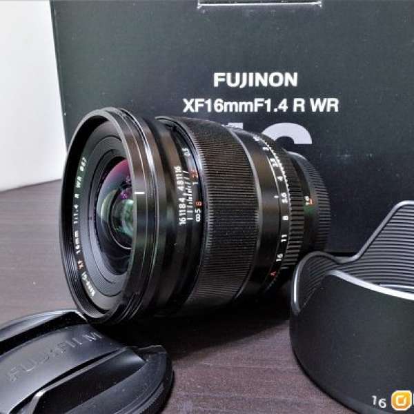 Fujifilm Fujinon Lens XF16mmF1.4 R WR 行貨過保