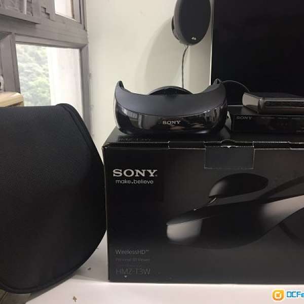 Sony HMZ-T3W Head Mount Display無線頭戴式顯示器(Not VR)