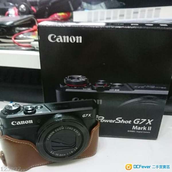 港行有保 Canon G7x Mark II 連toshiba 64 gb Sd Card