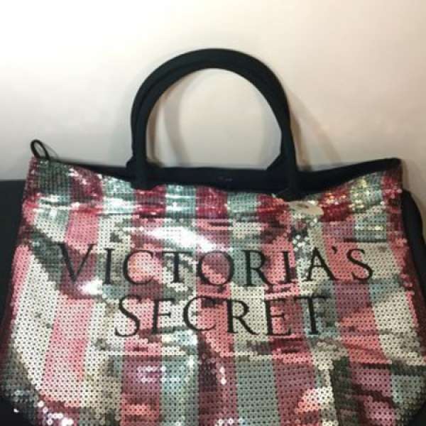 全新Victoria's Secret Bling Black Friday Sequin Tote Bag $180