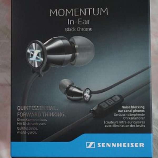 Sennheiser Momentum In-Ear Black Chrome