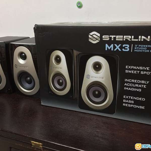 100% 全新 專業喇叭 Sterling MX3 studio monitor pair