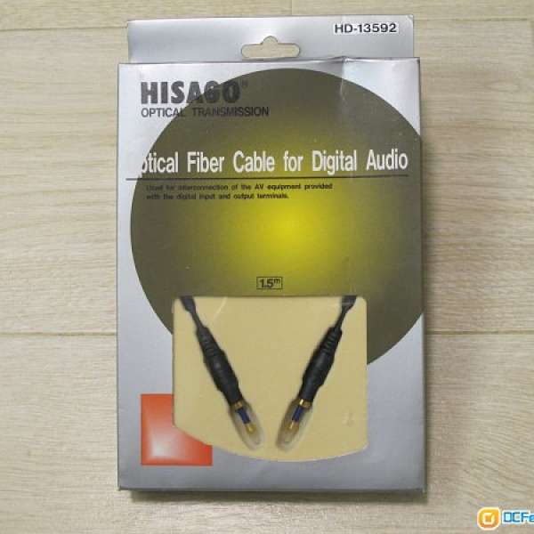 Hisago Optical Fiber Cable (mini plug)