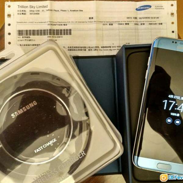 賣98%new Samsung S7e 32g (三星單，湖藍色)