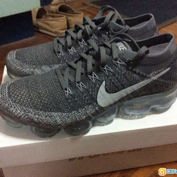 全新Nike Air Vapormax Flyknit US8.5 灰色grey 鞋 shoe