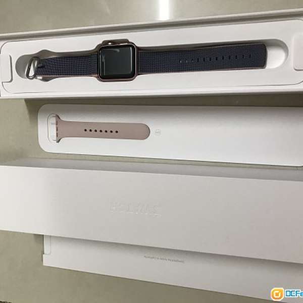 Apple Watch S-2 Rose Gold 99% New 送多條尼龍錶帶