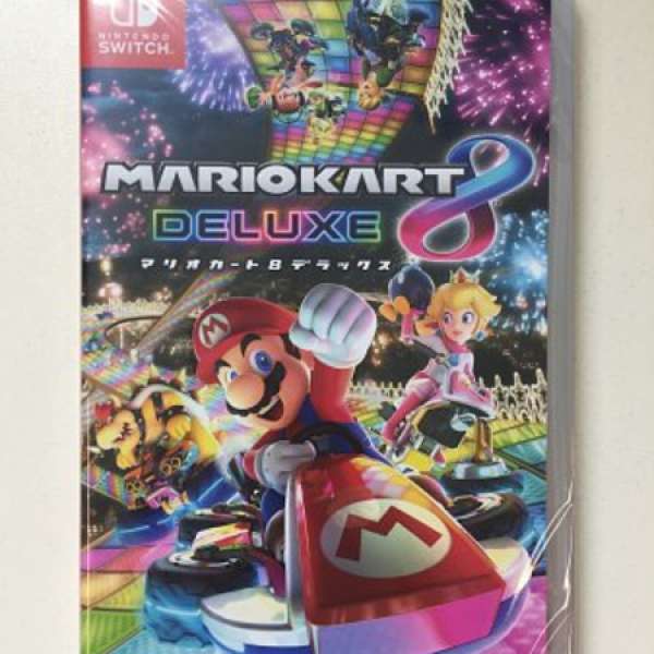 全新 行貨 Mario Kart 8 Deluxe for Nintendo Switch 瑪利奧賽車
