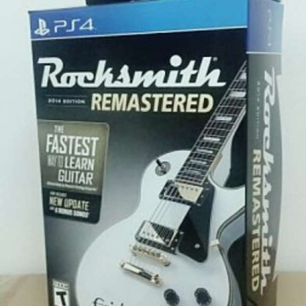 放全新PS4結他遊戲Rocksmith 2014remastered版