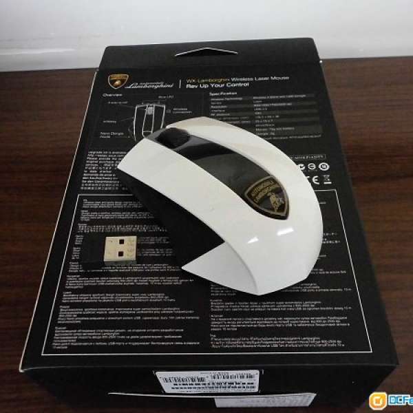 90%NEW ASUS WX-Lamborghini Wireless Laser Mouse