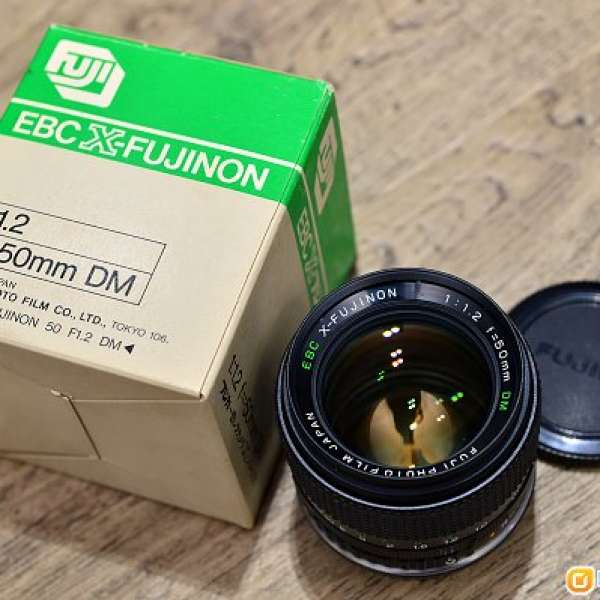 Fuji x-fujinon EBC 50mm f/1.2  ( Canon Mount)