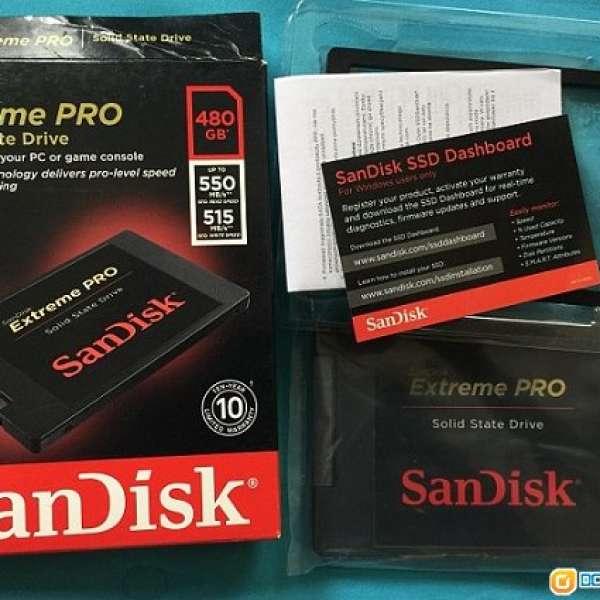 SanDisk Extreme Pro 480GB SSD 2.5"