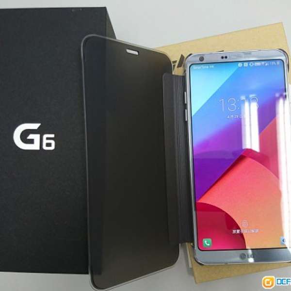 lg g6 冰藍色 兩年保 豐澤單 行貨 99.9%new 送原裝cover 送全新玻璃貼