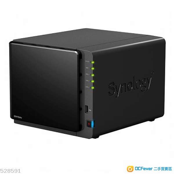 Synology DS415Play 4 Bay NAS 行貨有單齊盒 29/08/2015 購入