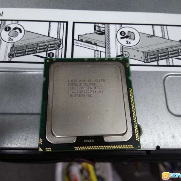 Xeon X5650 6c12t CPU 合剪片打機
