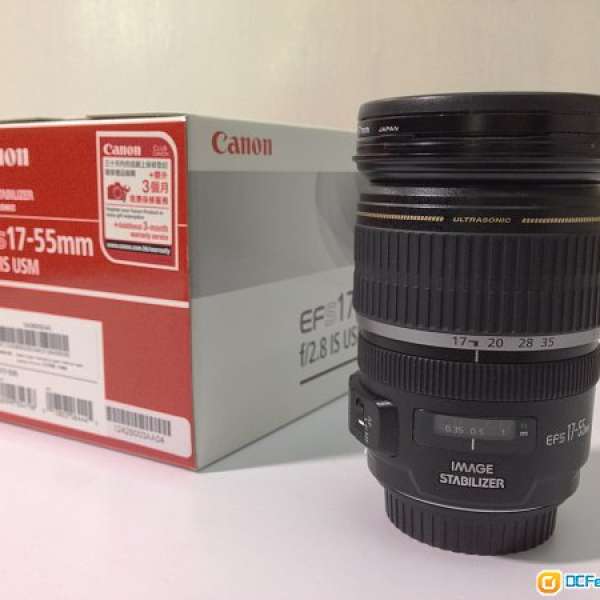 Canon EF-S 17-55mm f2.8 IS USM