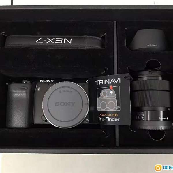 Sony Nex 7 18-55mm kit lens  95%新 沒有花 黑機 黑鏡 日本製造