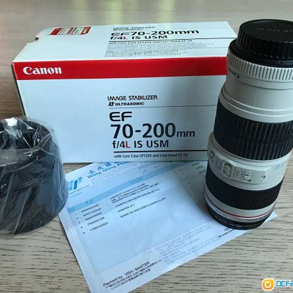 Canon EF 70-200 f/4 IS USM 已過保