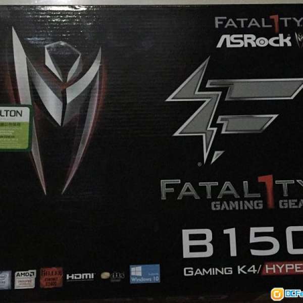 ASRock Fatal1ty B150 Gaming K4/Hyper B150 主機板