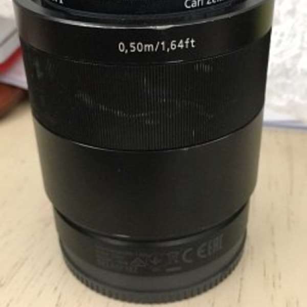 Sony FE 55mm F1.8 ZA 連 Zeiss filter