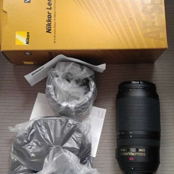 Nikon AF-S  Nikkor 70-300mm f/4.5-5.6G IF-ED VR