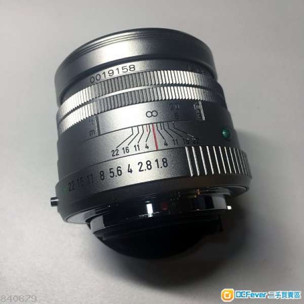 PENTAX-FA 77mm F1.8 Limited Silver