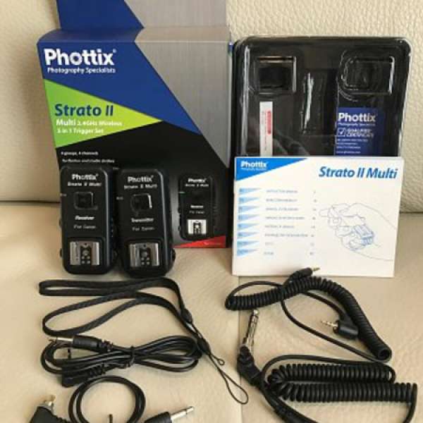 Phottix Strato II 一個Transmitter 一個Receiver for Canon