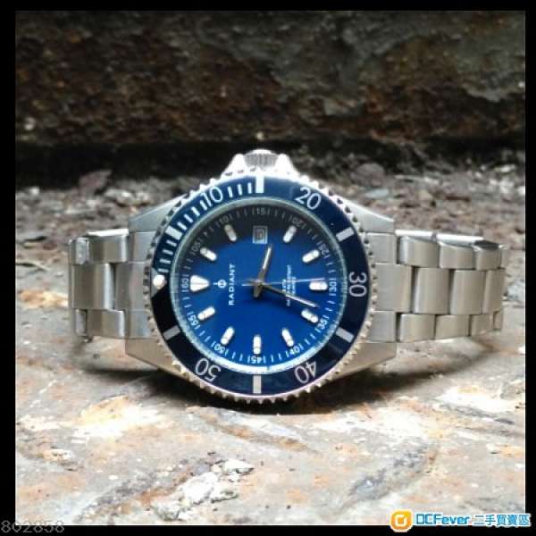 RADIANT Dive Watch not Rolex omega seiko